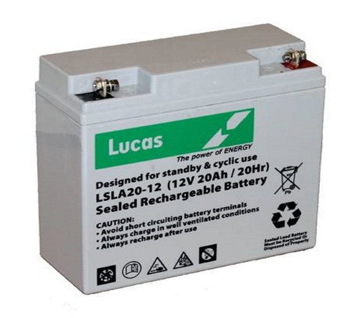 Lucas 12v 20ah agm - 20ah,