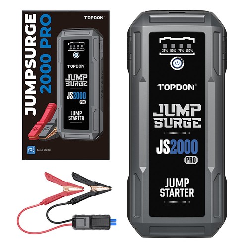 Topdon 2500a car power jump - topdon,
