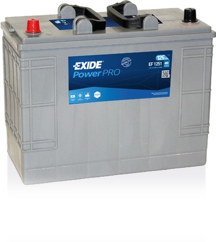 Exide ef1251 power - ef1251, pro