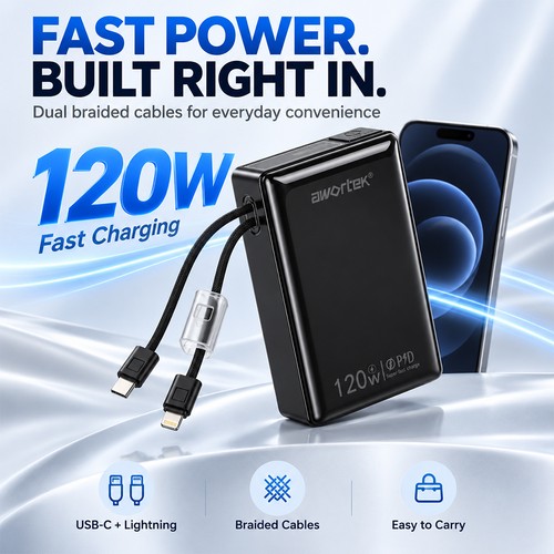 Power bank 9000000mah fast - power,