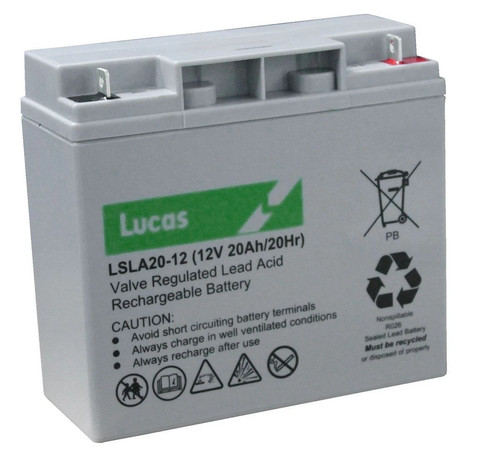 Lucas 12v 20ah agm battery - 12v,