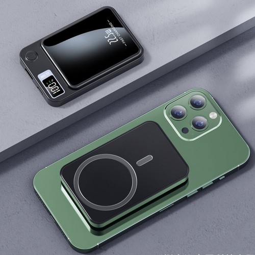 Magnetic power wireless bank - power,