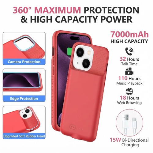 7000mah smart battery charger - 7000mah,