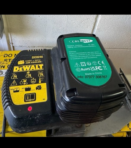 Dewalt charger and - and, new
